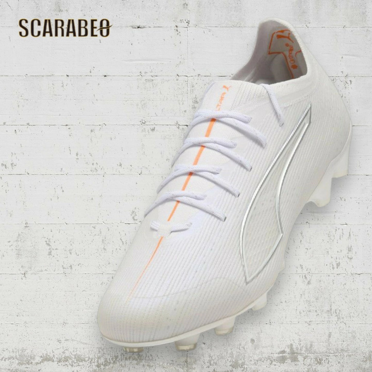 PUMA プーマ サッカースパイク ウルトラ 6 アルティメット HG/AG WHITE PACK 108559-04 土・人工芝・天然芝対応 25AW 軽量 108559-04