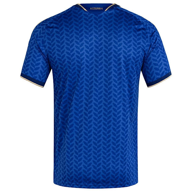 イタリア代表 ユニフォーム 2026 ホーム 半袖 レプリカ 大人 メンズ サッカー adidas ボールドブルー CLIMACOOL スリムフィット jvf06