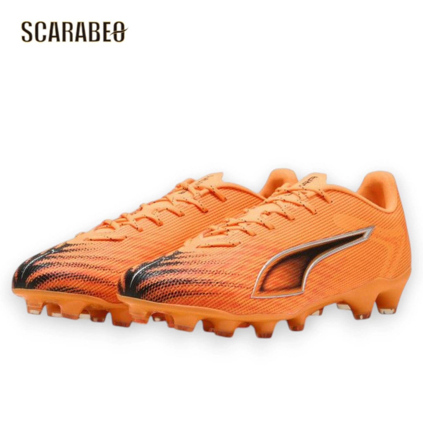 プーマ ウルトラ 5 プロ HG/AG メンズ サッカースパイク HOT PURSUIT PACK 108553-03 土 人工芝 天然芝 ヒートファイヤー ブラック レッド 108553-03