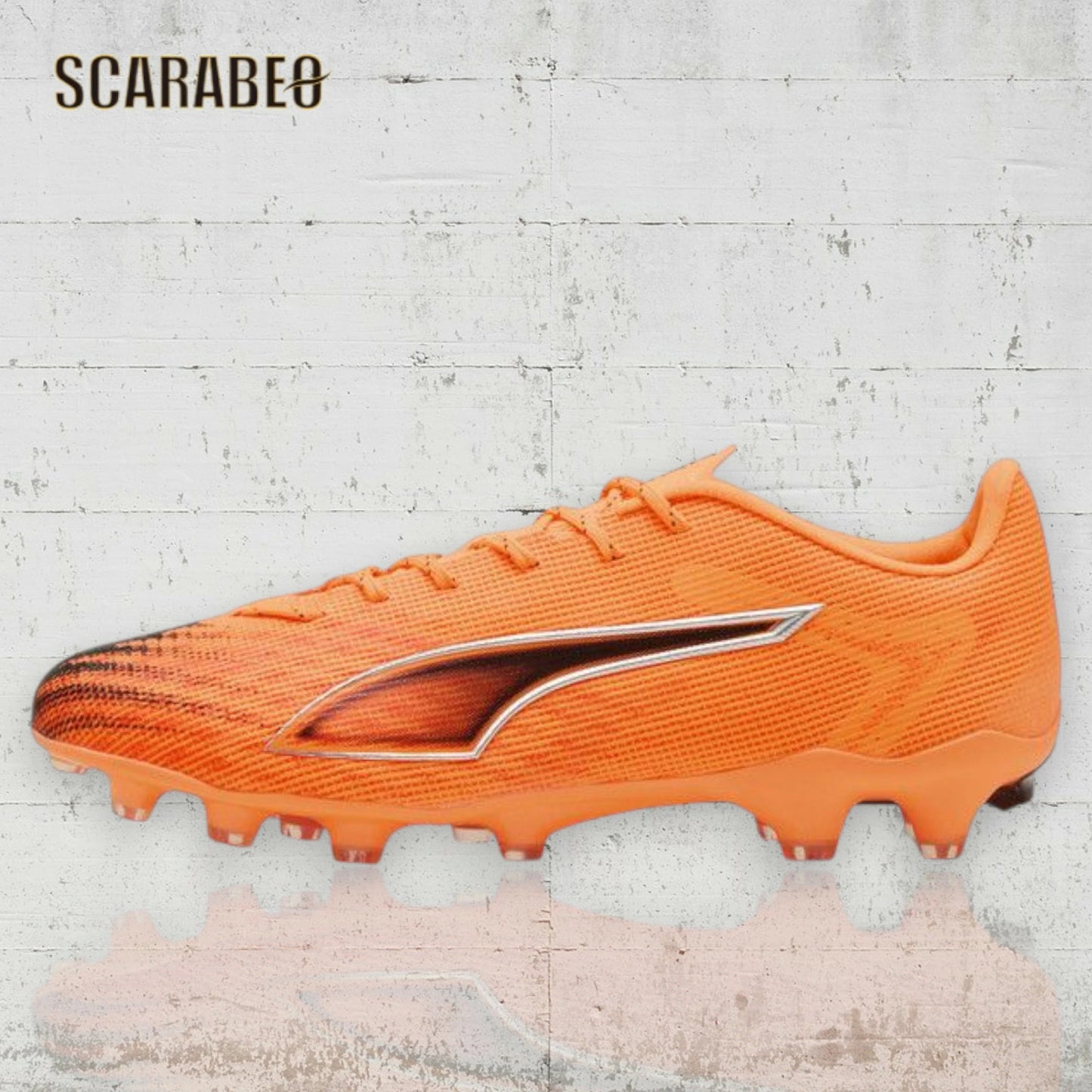 プーマ ウルトラ 5 プロ HG/AG メンズ サッカースパイク HOT PURSUIT PACK 108553-03 土 人工芝 天然芝 ヒートファイヤー ブラック レッド 108553-03