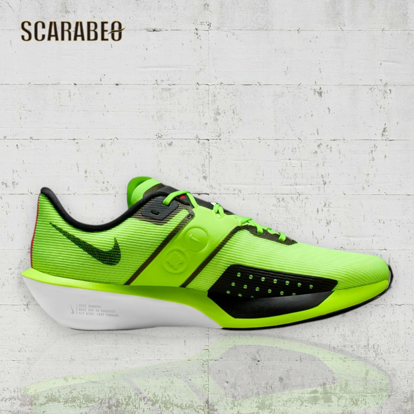 ナイキ ランニングシューズ メンズ エア ズーム ライバル フライ 4 NIKE AIR ZOOM RIVAL FLY 4 IM8071-999 マルチカラー ボルト ホワイト ブラック ロード レーシング 軽量 ペースアップ 長距離 レース用 シューズ im8071-999