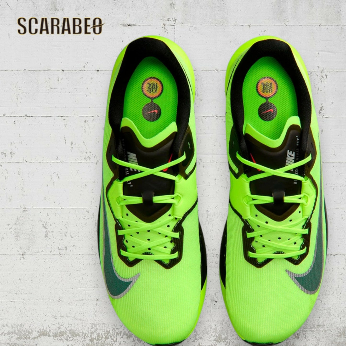 ナイキ ランニングシューズ メンズ エア ズーム ライバル フライ 4 NIKE AIR ZOOM RIVAL FLY 4 IM8071-999 マルチカラー ボルト ホワイト ブラック ロード レーシング 軽量 ペースアップ 長距離 レース用 シューズ im8071-999