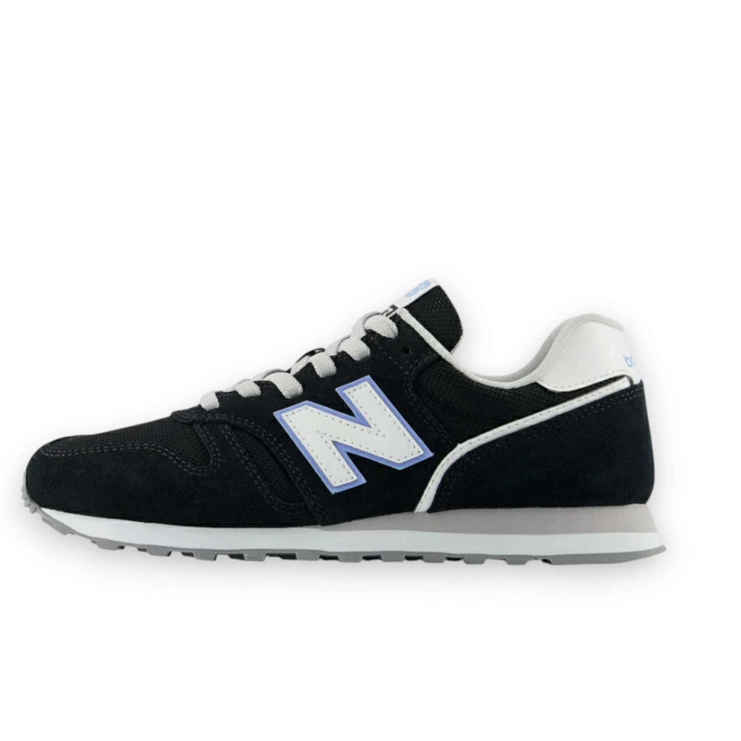 ニューバランス レディース スニーカー WL373 SL2 B ブラック×ブルー New Balance 373 LIFESTYLE 天然皮革 スエード メッシュ ゴム底 婦人靴 ライフスタイルシューズ wl373sl2b