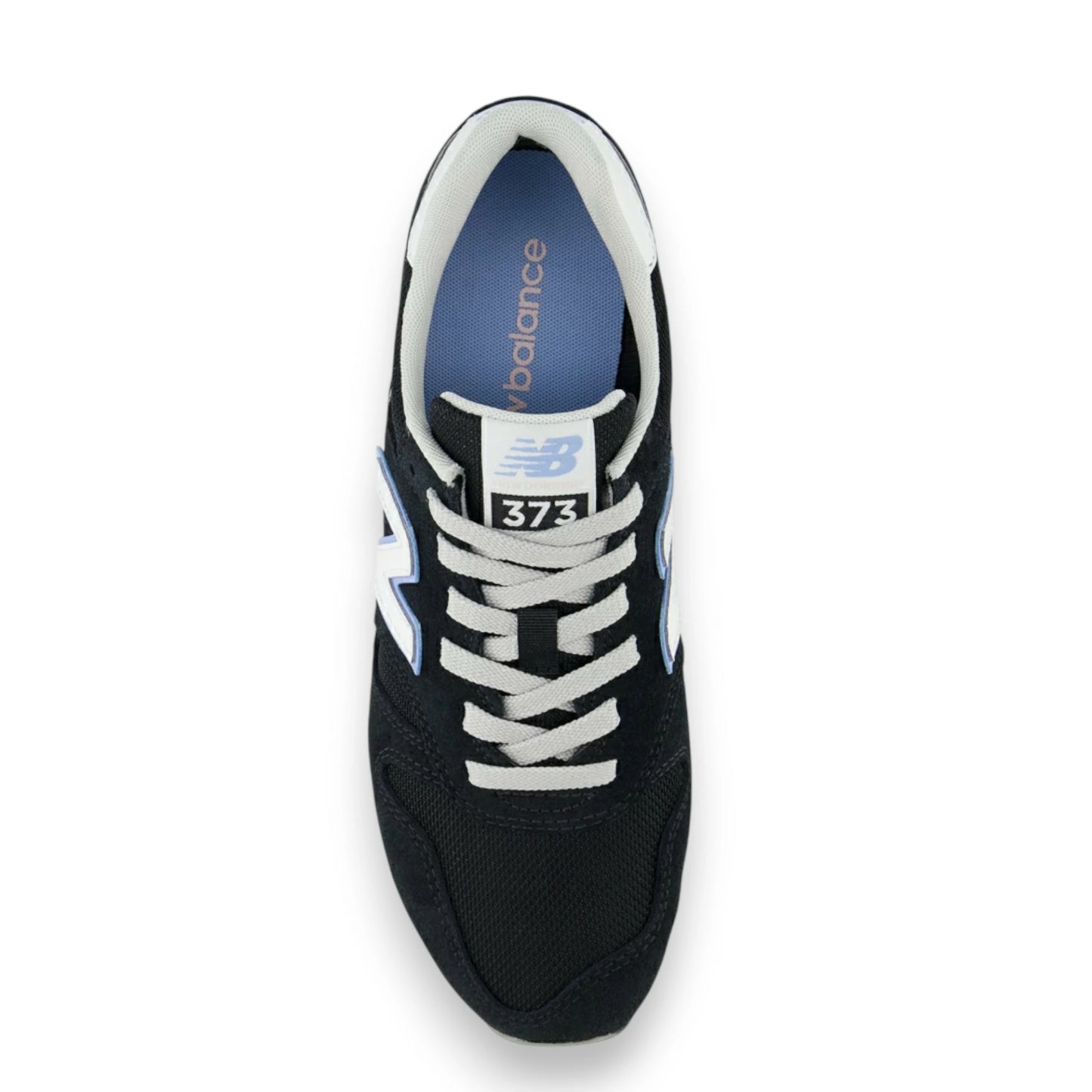 ニューバランス レディース スニーカー WL373 SL2 B ブラック×ブルー New Balance 373 LIFESTYLE 天然皮革 スエード メッシュ ゴム底 婦人靴 ライフスタイルシューズ wl373sl2b