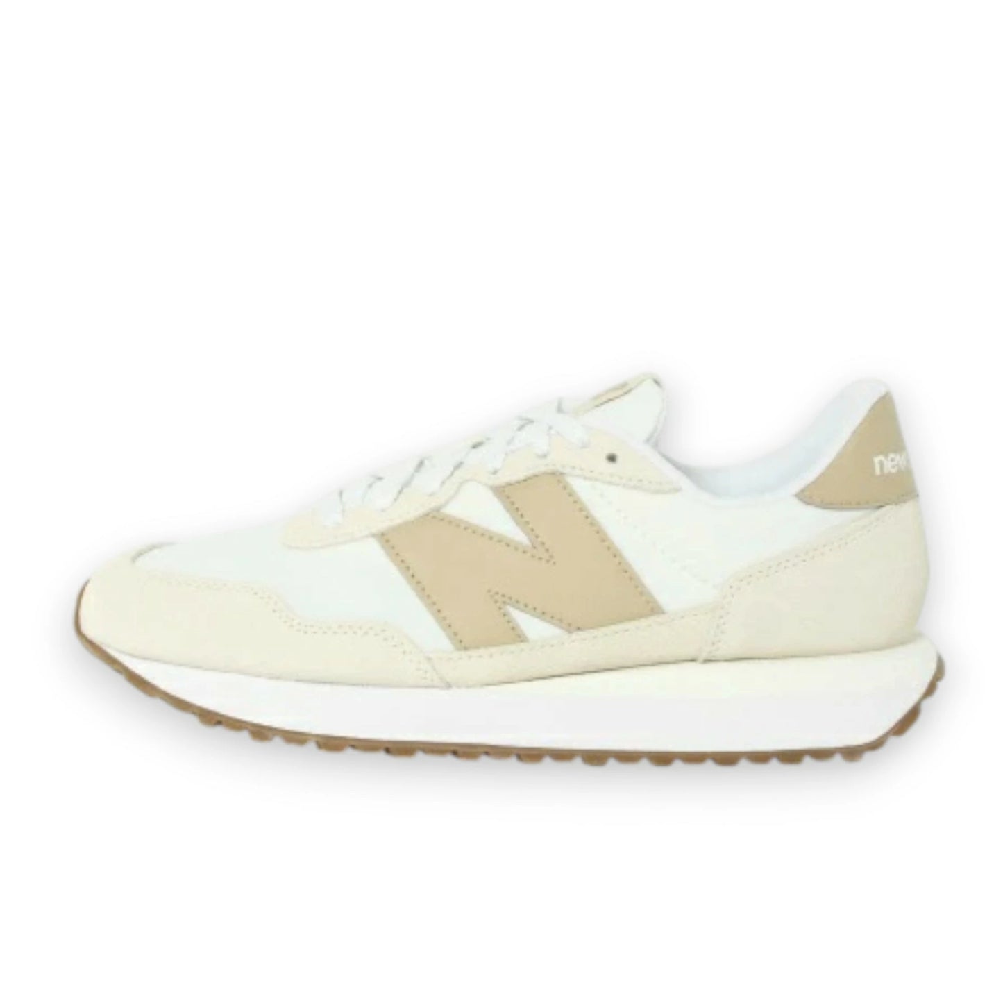 ニューバランス レディース スニーカー WS237 NB 靴 シューズ new balance ランニング ウォーキング 237 ビッグNロゴ スエード ナイロン Bワイズ ベージュ HTB 軽量 クッション性 ws237htbb