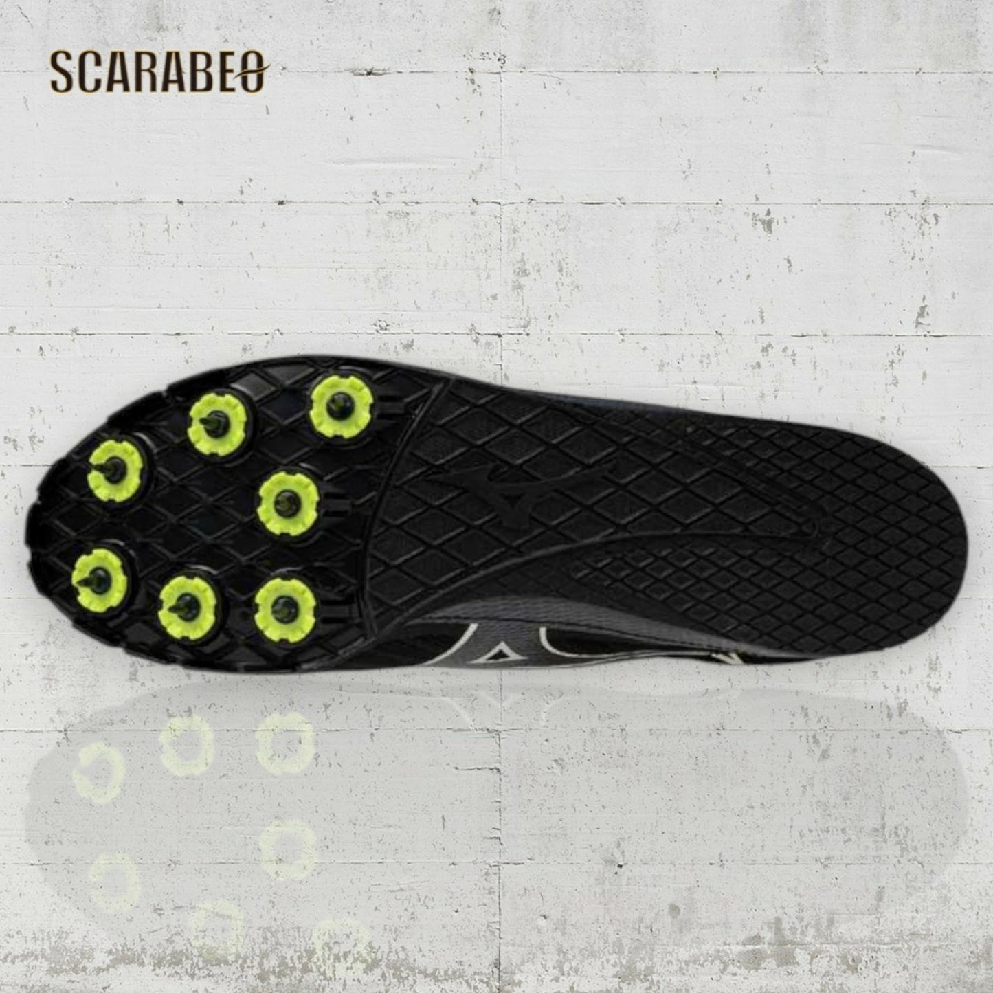 ミズノ 陸上スパイク エックスファースト3 ワイド U1GA2331-01 MIZUNO X FIRST 3 WIDE 初心者用 短距離 中距離 長距離 走幅跳用 土トラック兼用 オールラウンドモデル ブラック×シルバー u1ga258102