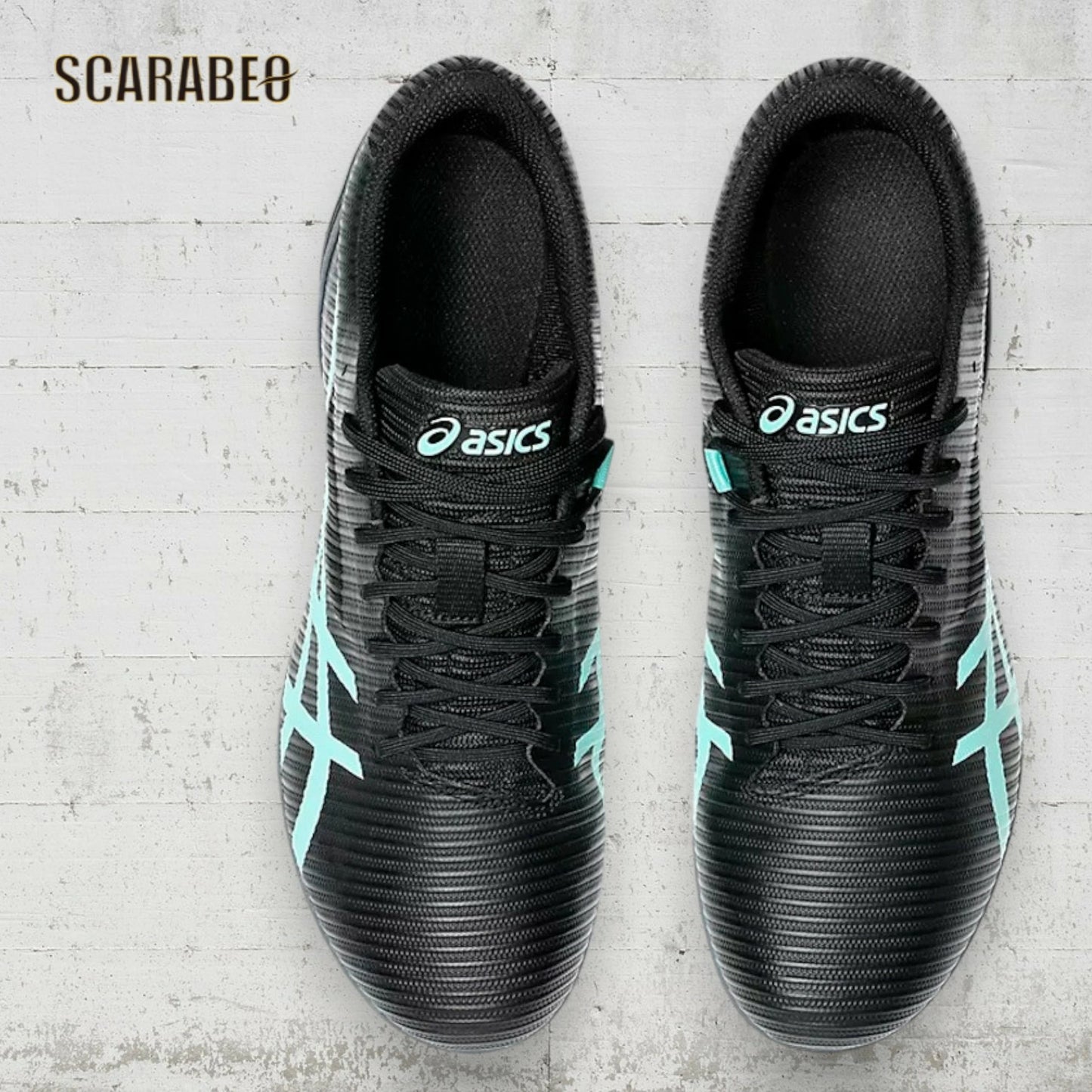 アシックス 陸上スパイク HEATSPRINT 13 メンズ レディース asics ヒートスプリント13 短距離 中距離 ハードル 跳躍種目 オールウェザー 土トラック兼用 高反発 スプリント専用 ST ラスト ブラック/ミント 1093a199-002