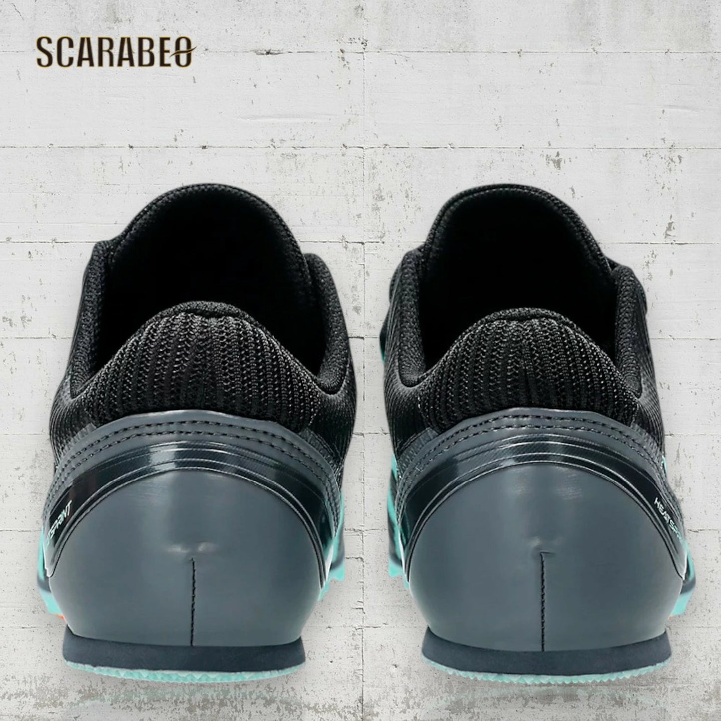 アシックス 陸上スパイク HEATSPRINT 13 メンズ レディース asics ヒートスプリント13 短距離 中距離 ハードル 跳躍種目 オールウェザー 土トラック兼用 高反発 スプリント専用 ST ラスト ブラック/ミント 1093a199-002