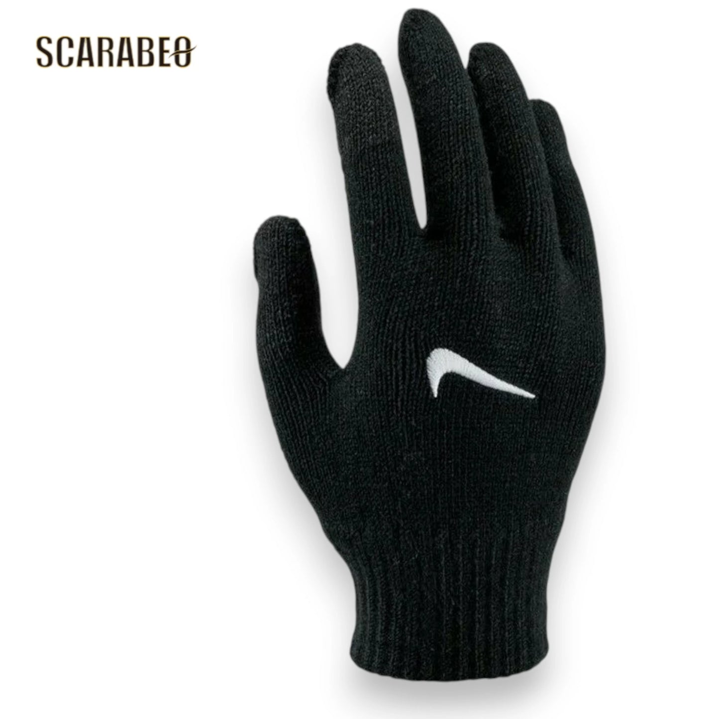 ナイキ 手袋 キッズ ユース ニット テックグリップ グローブ NIKE YOUTH KNIT TECH GRIP GLOVE CW3030-010 スマホ対応 防寒 通学 黒 ブラック cw3030-010