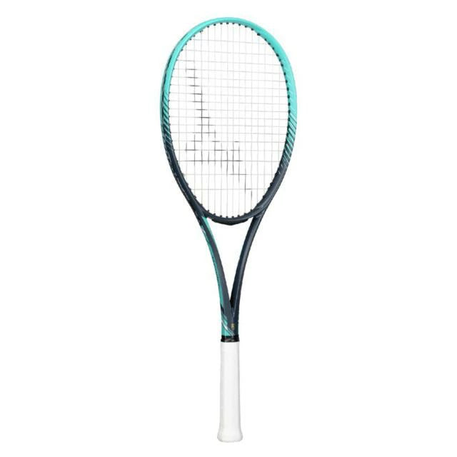 ミズノ ソフトテニス ラケット D-FORCE S-50 ディーフォース S50 63JTN56614 ネイビー×ターコイズ 後衛向け 初中級者向け 軟式 MIZUNO 63jtn56614
