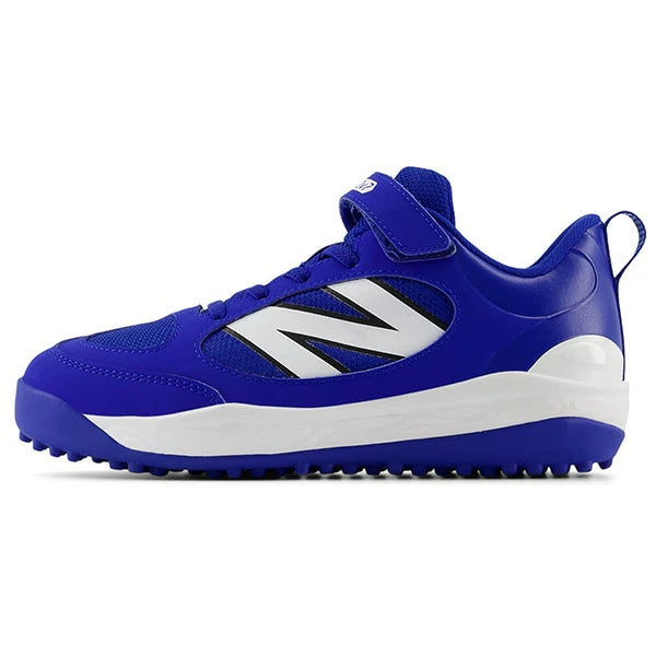 ニューバランス ジュニア トレーニングシューズ 3000v7 Youth Turf Trainer Blue with White 面ファスナー Synthetic Leather メッシュ NB New Balance jt3000b7