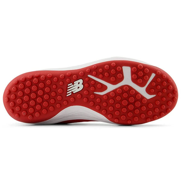 ニューバランス ジュニア トレーニングシューズ 3000v7 Youth Turf Trainer Red with White 面ファスナー Synthetic Leather メッシュ NB New Balance jt3000r7