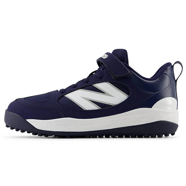 ニューバランス ジュニア トレーニングシューズ 3000v7 Youth Turf Trainer Navy with White 面ファスナー Synthetic Leather メッシュ NB New Balance jt3000n7