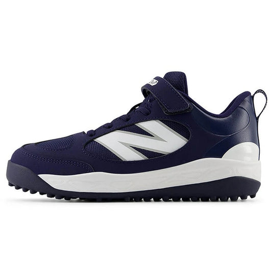 ニューバランス ジュニア トレーニングシューズ 3000v7 Youth Turf Trainer Navy with White 面ファスナー Synthetic Leather メッシュ NB New Balance jt3000n7