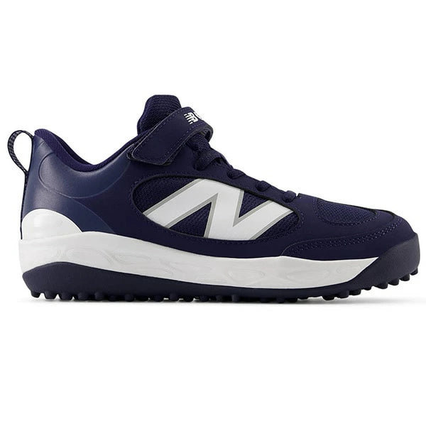 ニューバランス ジュニア トレーニングシューズ 3000v7 Youth Turf Trainer Navy with White 面ファスナー Synthetic Leather メッシュ NB New Balance jt3000n7