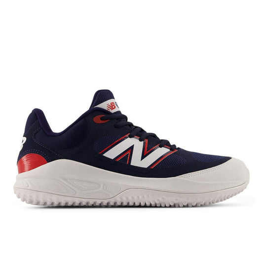 ニューバランス 野球 トレーナー Fresh Foam 3000v7 Turf-Trainer White with Team Red and Team Navy シンセティックオーバーレイ TPU ヒールクリップ NB New Balance t3000rb7