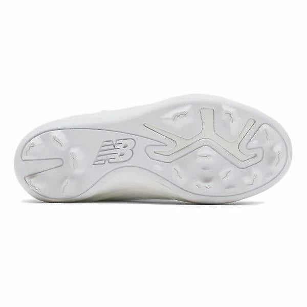 ニューバランス ジュニア 野球 スパイク 3000 V7 CLEATS JNR W 面ファスナー ラバースパイク 合成皮革/メッシュ White NB New Balance JA3000W7 ja3000w7