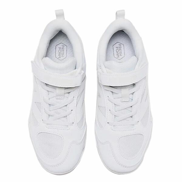 ニューバランス ジュニア 野球 スパイク 3000 V7 CLEATS JNR W 面ファスナー ラバースパイク 合成皮革/メッシュ White NB New Balance JA3000W7 ja3000w7