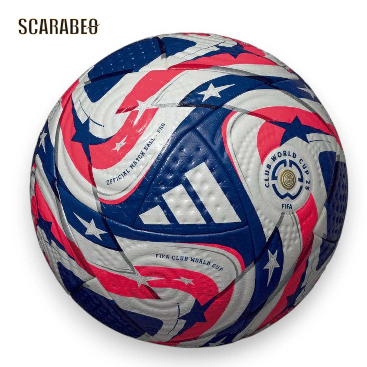 【国際公認球】アディダス adidas サッカーボール 5号球 ムンディアル・デ・クルーベス FIFA 25 VERY AMERICA ADF510 人工皮革 芝用 adf510