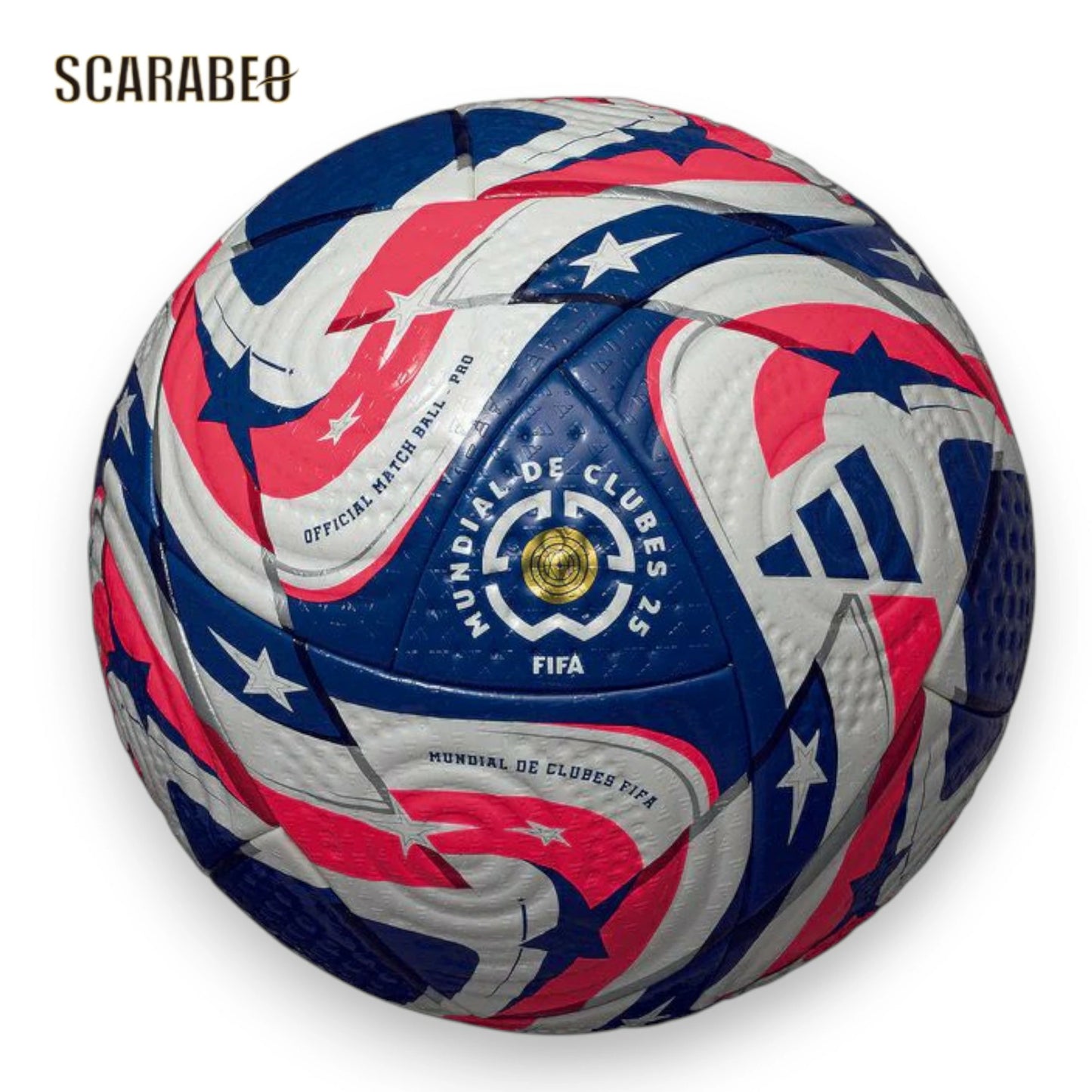 【国際公認球】アディダス adidas サッカーボール 5号球 ムンディアル・デ・クルーベス FIFA 25 VERY AMERICA ADF510 人工皮革 芝用 adf510