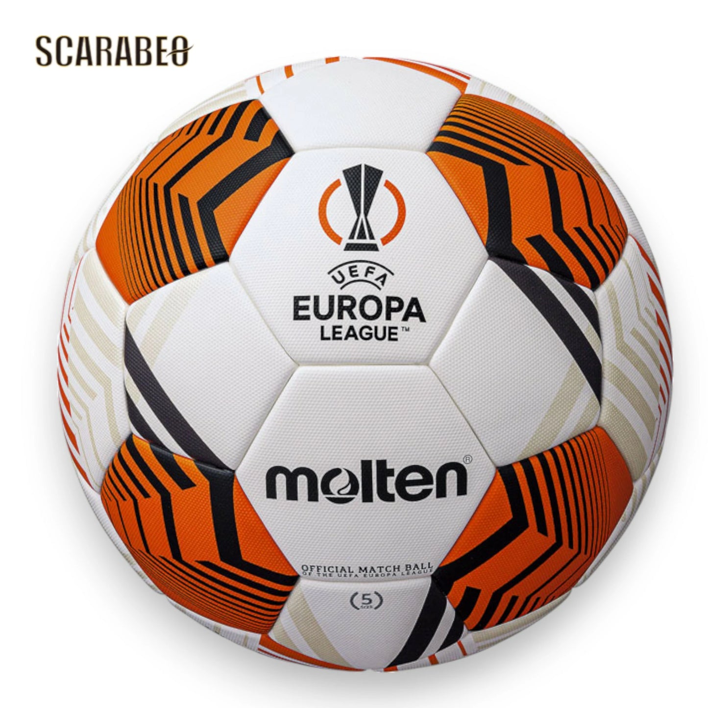 【国際公認球】モルテン molten サッカーボール 5号球 UEFAヨーロッパリーグ 2021‐22 試合球 F5U5000-12 人工皮革 芝用 f5u5000-12