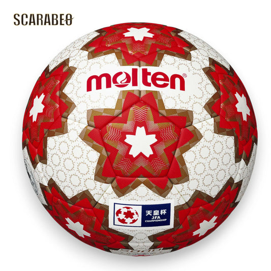 【公式試合球】モルテン molten 天皇杯 サッカーボール 5号球 F5E5000-H アセンテック 人工皮革 芝用 f5e5000