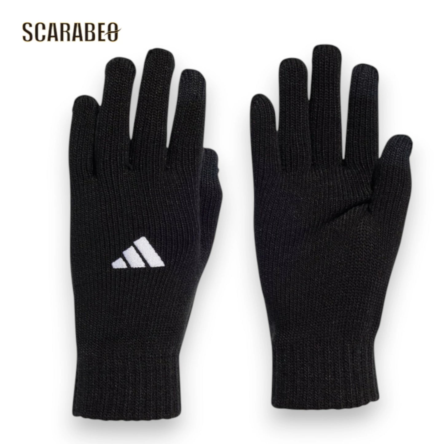 アディダス adidas TIRO リーグ グローブ サッカー 手袋 フィールドグローブ タッチパネル対応 MKB93 ブラック mkb93