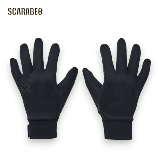 アンダーアーマー UAストーム ライナーグローブ メンズ トレーニング 手袋 防寒 タッチパネル対応 Black/Jet Gray 1377508