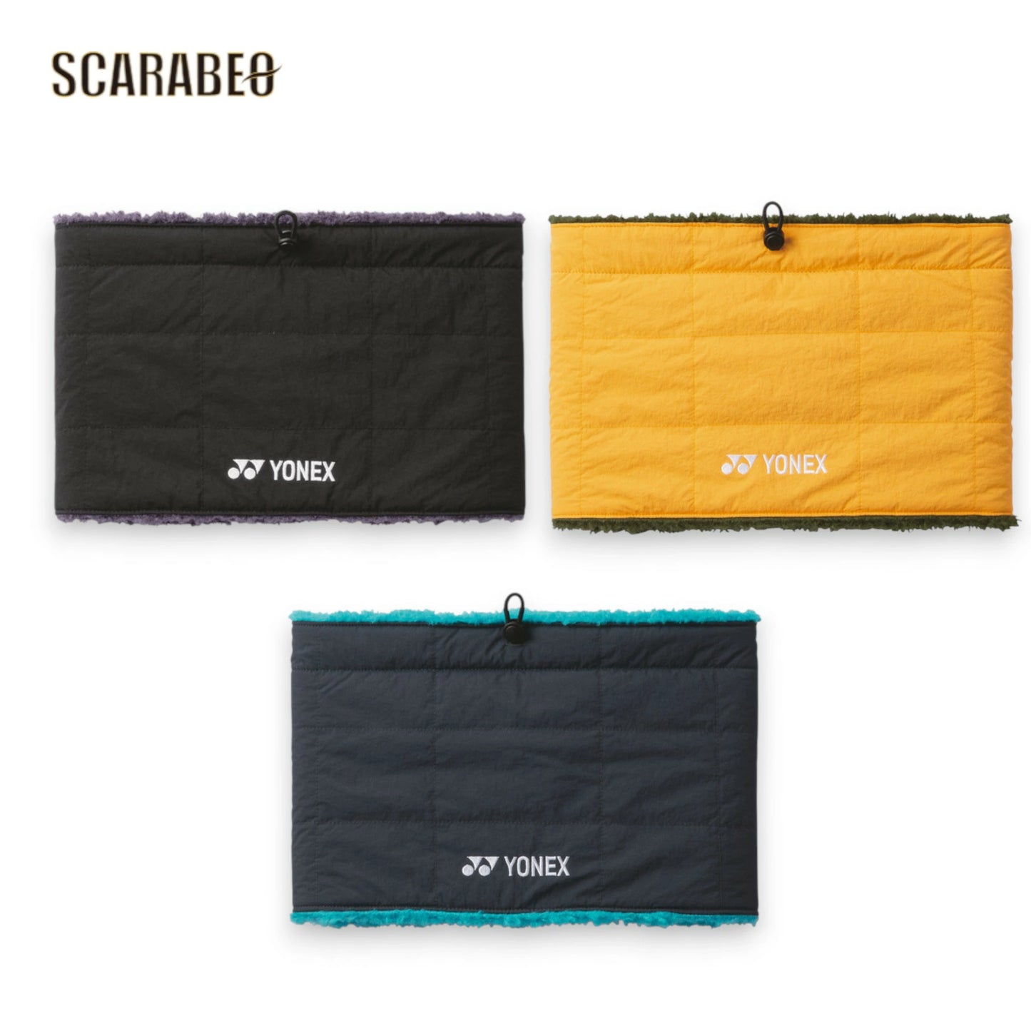 ヨネックス ネックウォーマー リバーシブル 防寒 撥水 ユニセックス テニス バドミントン YONEX 45047 ネックゲイター 暖かい 冬用 ブラック(007) シトラスオレンジ(375) ダークネイビー(554) 45047