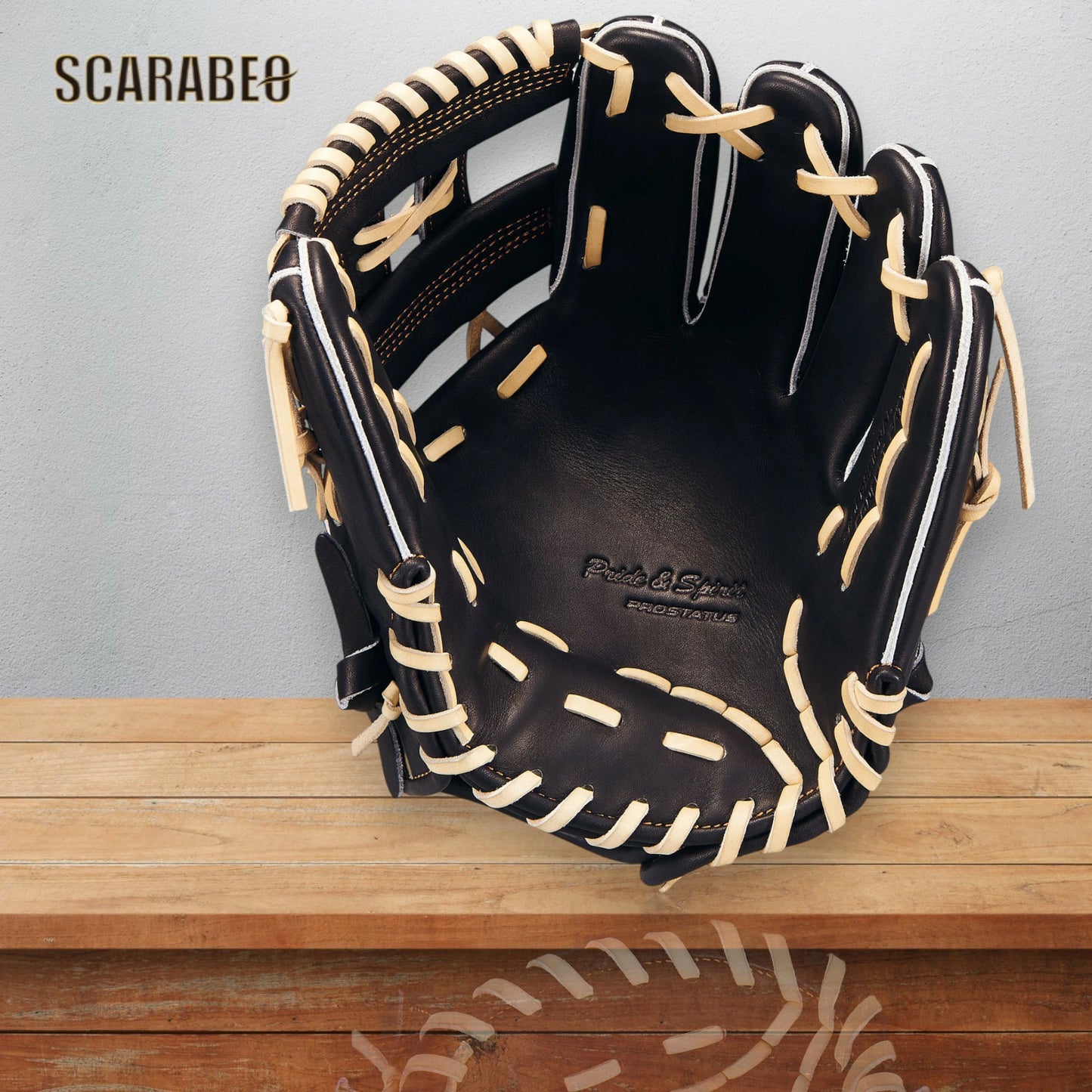 野球 グローブ 軟式 ZETT ゼット プロステイタス 二塁手 遊撃手 用 今宮タイプ 右投用 LH BRGB30364G-1932 ブラック×パステルブラウン 天然皮革 軟式グラブ ダブルHベルトウェッブ 小ぶり コンパクトモデル brgb30364g-1932