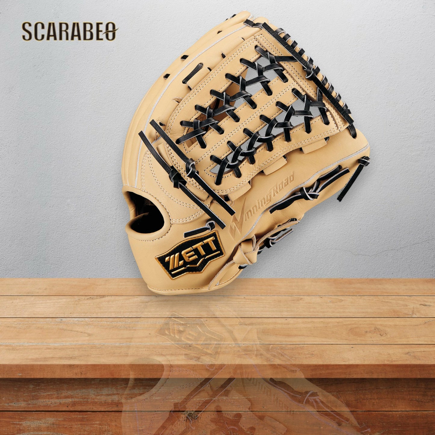 ゼット ZETT 野球 一般軟式グローブ メンズ オールラウンド ウイニングロードシリーズ 右投用 LH BRGB30680 ブラック×パステルブラウン(1932) パステルブラウン×ブラック(3219) 天然皮革 牛革 軟式グラブ 高耐久 M号ボール対応 brgb33520f