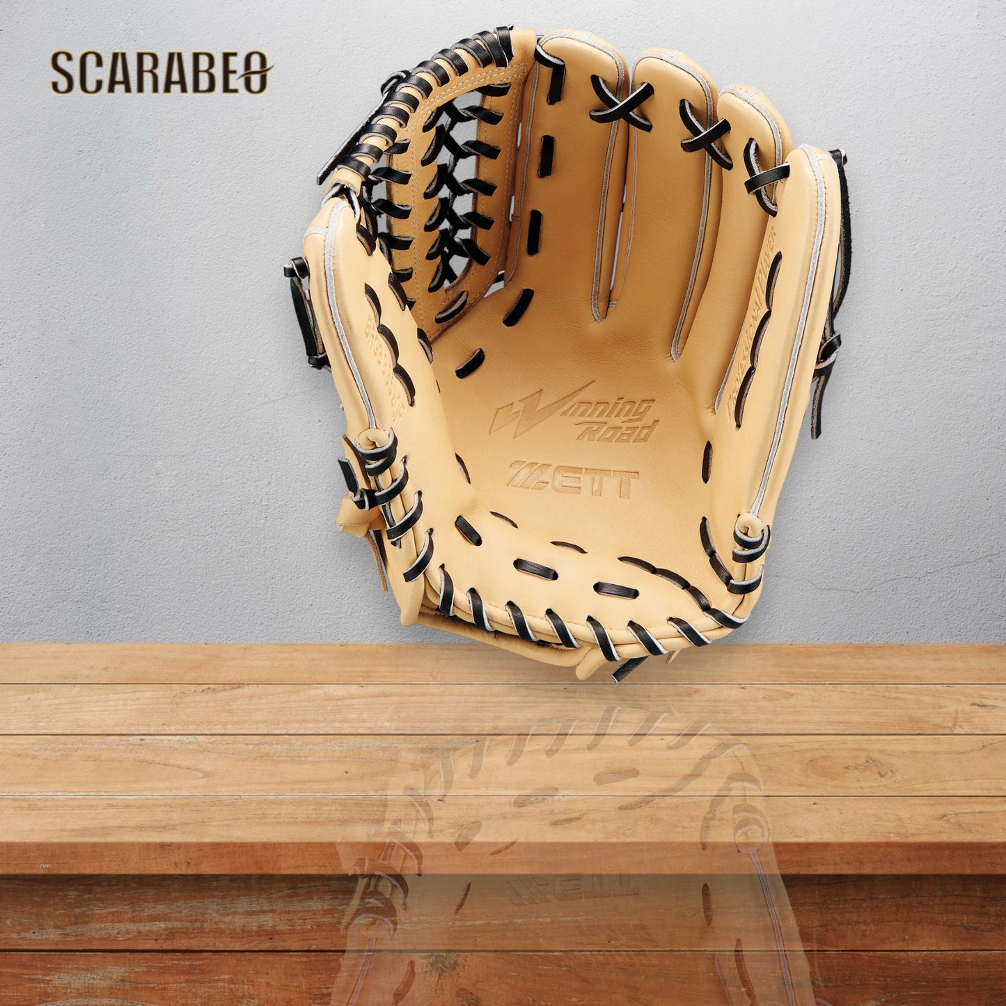 ゼット ZETT 野球 一般軟式グローブ メンズ オールラウンド ウイニングロードシリーズ 右投用 LH BRGB30680 ブラック×パステルブラウン(1932) パステルブラウン×ブラック(3219) 天然皮革 牛革 軟式グラブ 高耐久 M号ボール対応 brgb33520f