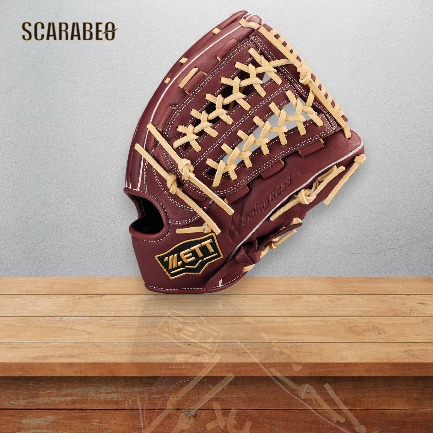 ゼット ZETT 野球 一般軟式グローブ メンズ オールラウンド ウイニングロードシリーズ 右投用 LH BRGB30680 ブラック×パステルブラウン(1932) パステルブラウン×ブラック(3219) 天然皮革 牛革 軟式グラブ 高耐久 M号ボール対応 brgb33520f