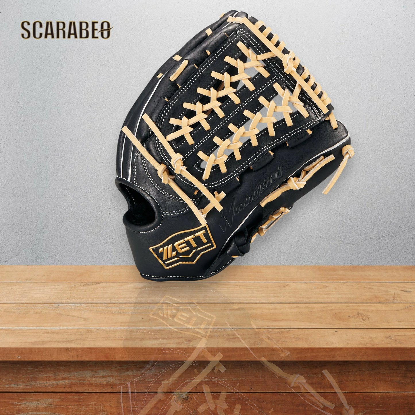ゼット ZETT 野球 一般軟式グローブ メンズ オールラウンド ウイニングロードシリーズ 右投用 LH BRGB30680 ブラック×パステルブラウン(1932) パステルブラウン×ブラック(3219) 天然皮革 牛革 軟式グラブ 高耐久 M号ボール対応 brgb33520f