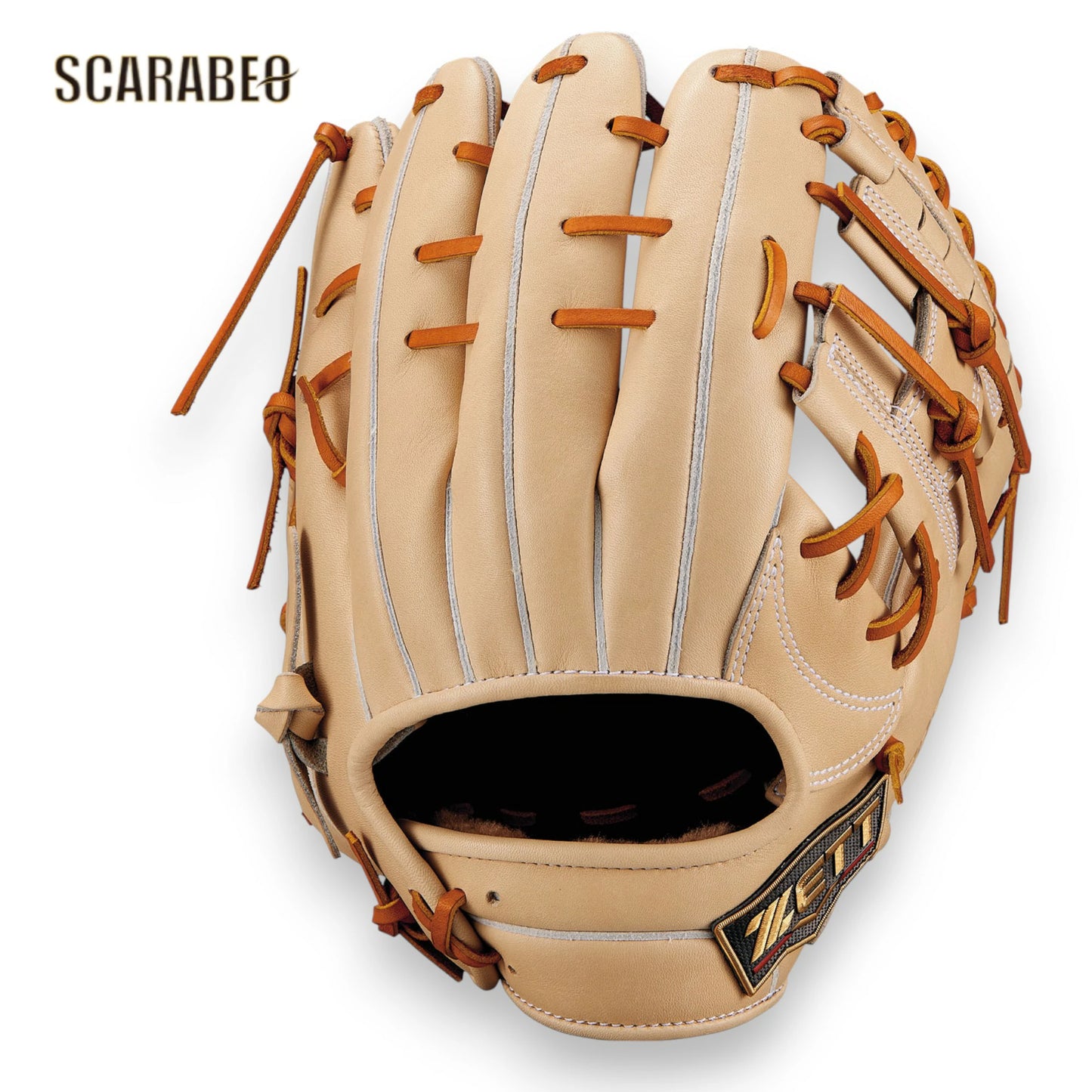 ゼット ZETT 軟式グローブ プロステイタスSEシリーズ 内野 二塁手 遊撃手 用 源田タイプ 右投用 BRGB565SG パステルブラウン×オークブラウン 天然皮革 牛革 軟式用 野球 野手用グラブ 小指2本入れ コンパクトポケット brgb565sg-3236