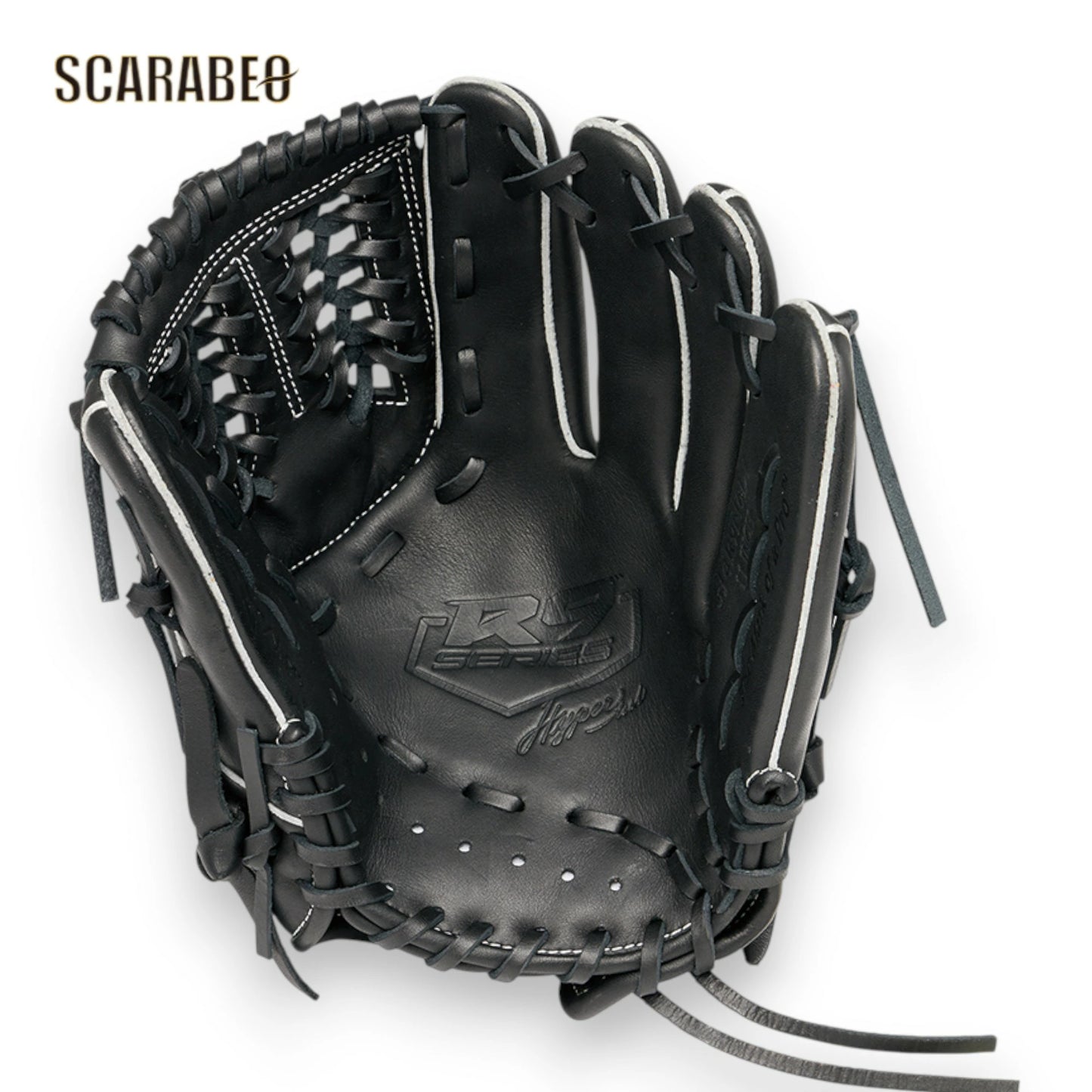 ローリングス ジュニア 軟式グローブ HYPER TECH R9 SERIES オールラウンド用 GJ4R9N6L1 右投用 左投用 Lサイズ 天然皮革 少年野球 柔らかい フィット感 痛くない ブラック gj4r9n6l1