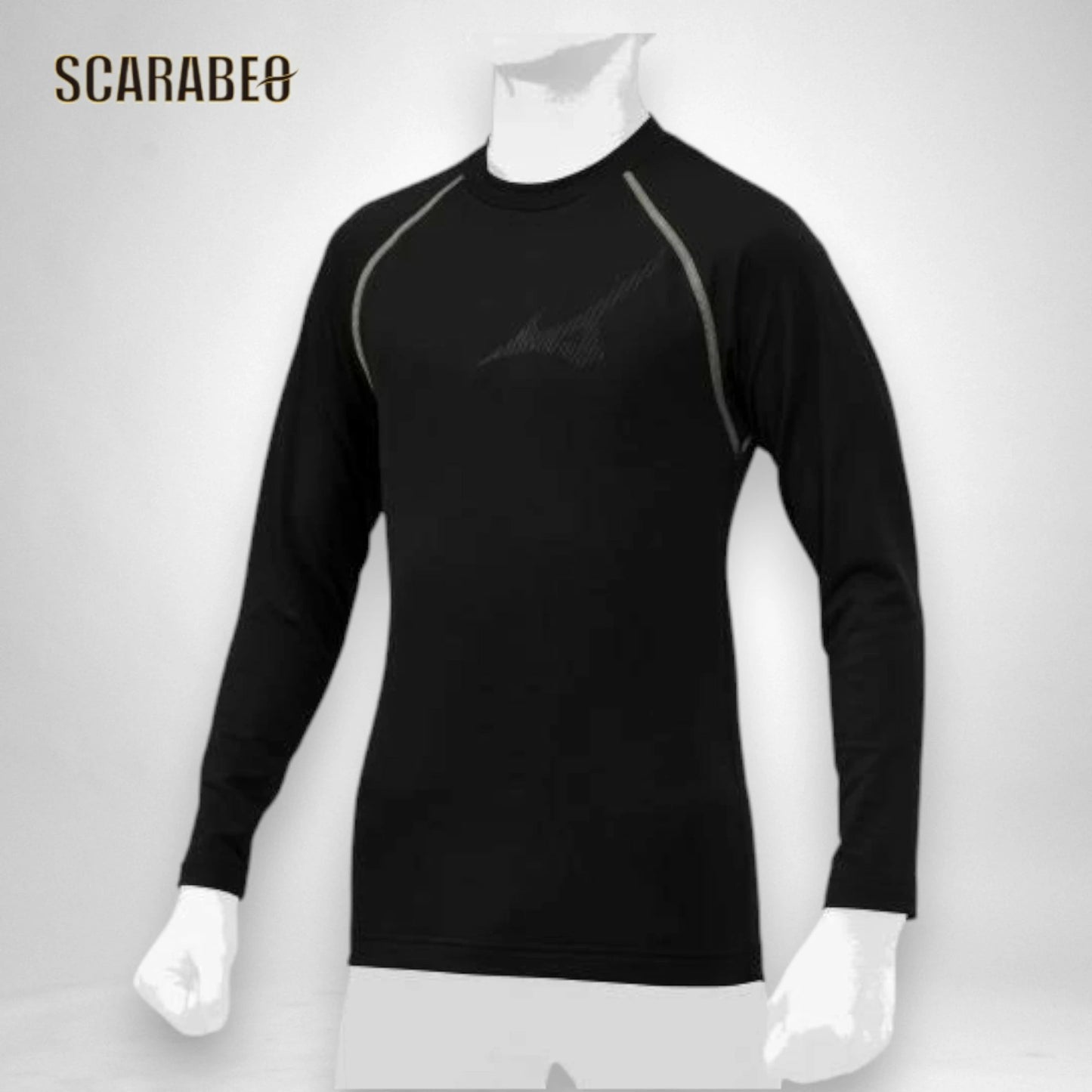 ミズノ 裏起毛アンダー ローネック 長袖 ジュニア 野球 アンダーシャツ 保温 抗菌防臭 130 140 150 160 ブラック ネイビー パステルネイビー 12ja2p88