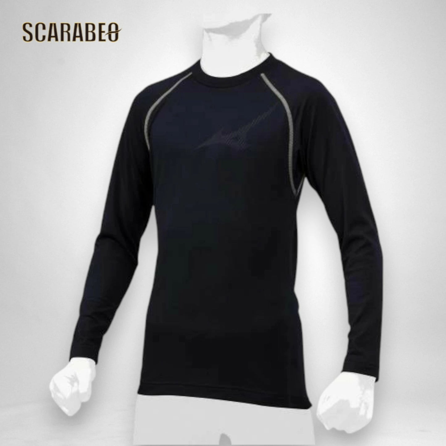 ミズノ 裏起毛アンダー ローネック 長袖 ジュニア 野球 アンダーシャツ 保温 抗菌防臭 130 140 150 160 ブラック ネイビー パステルネイビー 12ja2p88