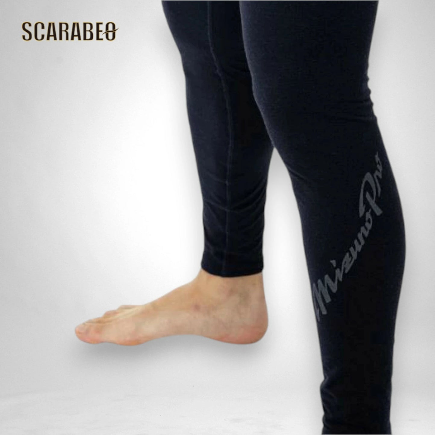 ミズノプロ ブレスサーモ ロングタイツ ユニセックス 吸湿発熱 秋冬用 S M L O XO ブラック ネイビー 日本製 12jbcx75