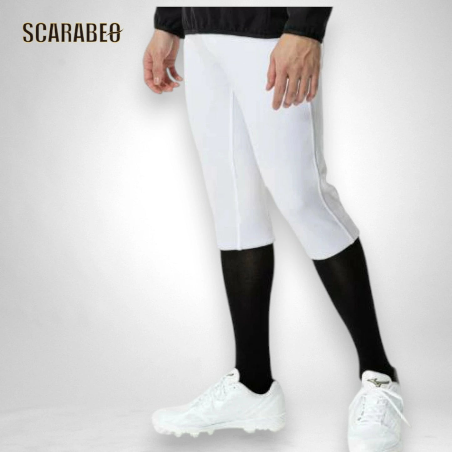 ミズノプロ ブレスサーモ アンダーストッキング ユニセックス 吸湿発熱 野球用 24-27cm 26-29cm ブラック ネイビー 12jxcu81