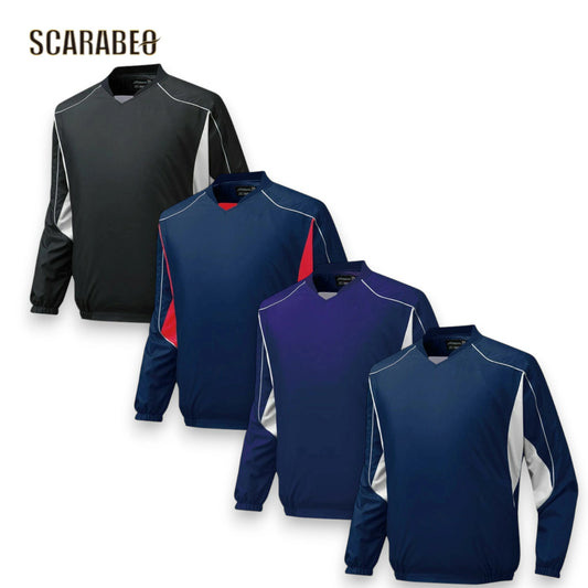 ミズノ Vネックジャケット ジュニア 野球 ウォーマー 練習着 防寒 アウター 少年用 MIZUNO 140 150 160 12je5v43