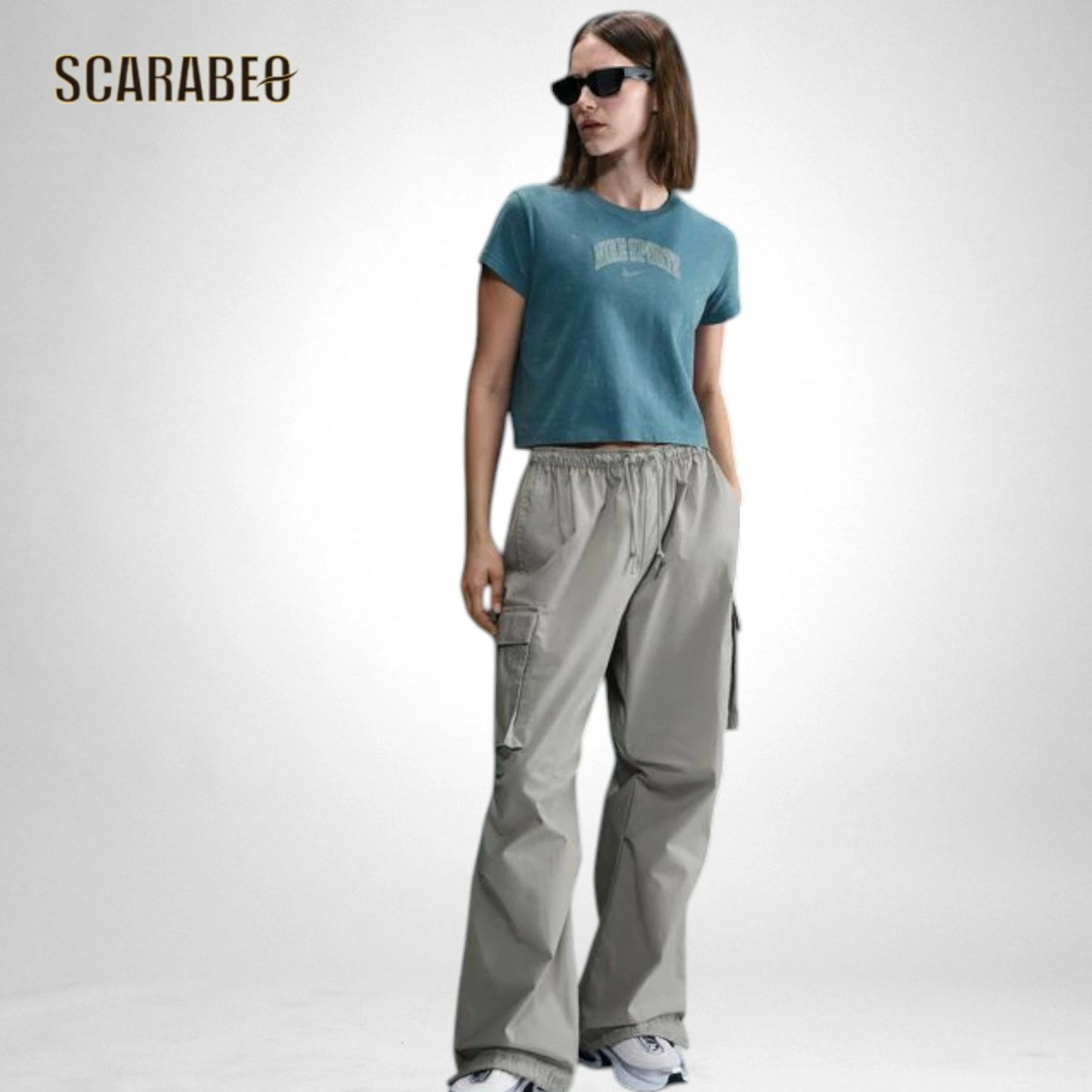 ナイキ レディース 半袖 Tシャツ NSW PNX WASH S/S コットン100％ スポーツウェア トレーニング ジョギング ウィメンズ NIKE ターコイズブルー ネイビー オフホワイト IB7334 ib7334