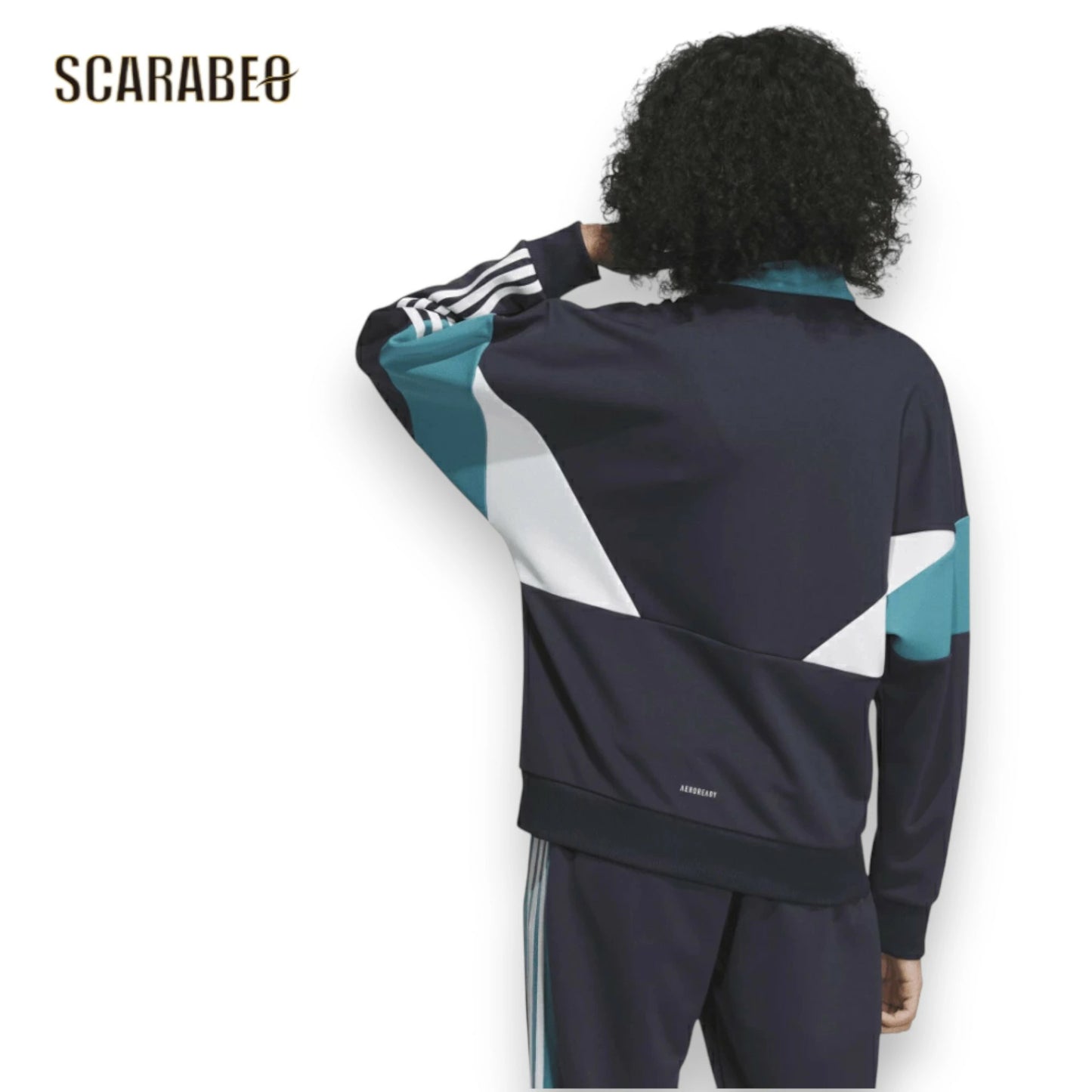 adidas レディース ジャージ アディダス ダブルニット トラックジャケット 長袖 IM8715 吸汗速乾 AEROREADY リサイクル素材 ネイビー 女性用 スポーツウェア jsy10