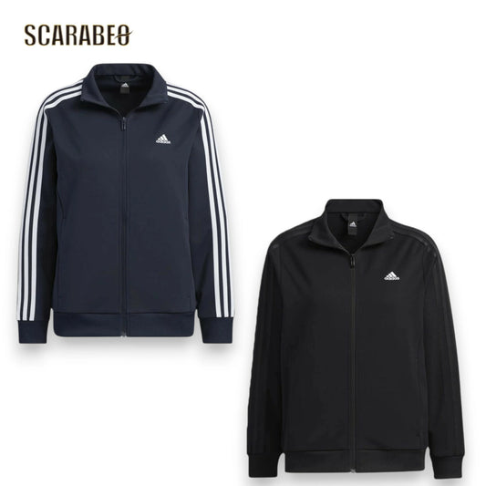 adidas アディダス ジャージ ジャケット レディース BUJ49 トレーニングウェア 長袖 ランニング AEROREADY ドライ 女性用 スポーツウェア IA5191 IA5193 buj49