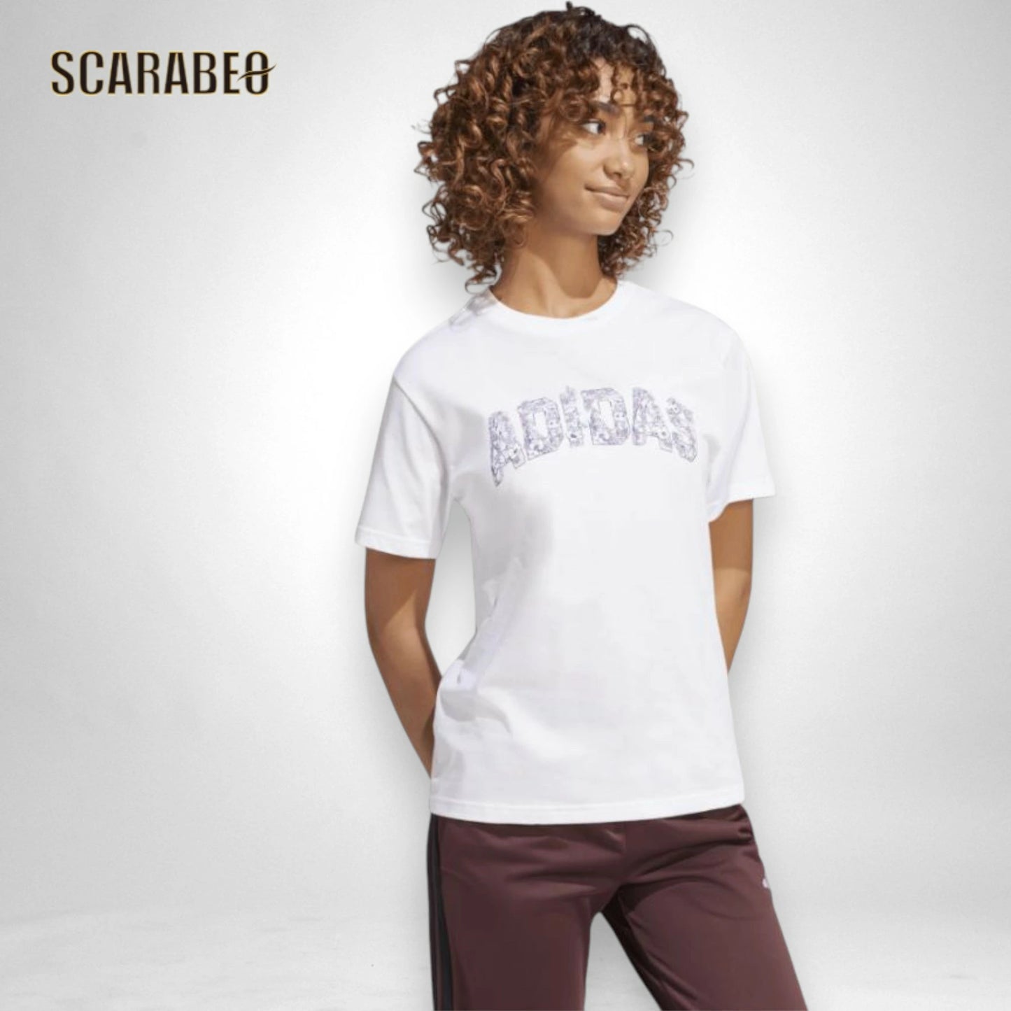 adidas アディダス レディース 半袖 Tシャツ Tech Illustrate Graphic コットンTシャツ トップス 女性用 スポーツ カジュアル JJ4043 JN9125 ピンク kqk40