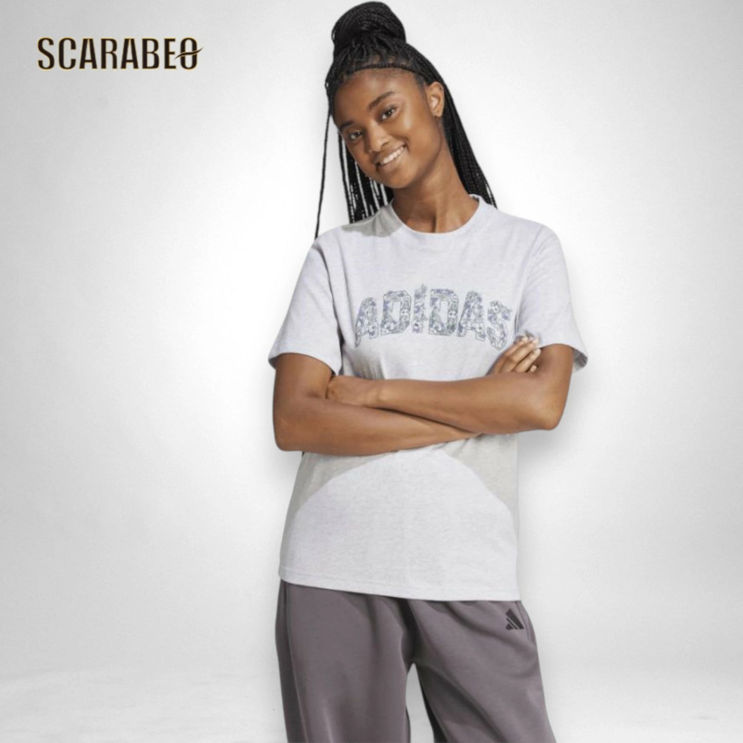 adidas アディダス レディース 半袖 Tシャツ Tech Illustrate Graphic コットンTシャツ トップス 女性用 スポーツ カジュアル JJ4043 JN9125 ピンク kqk40