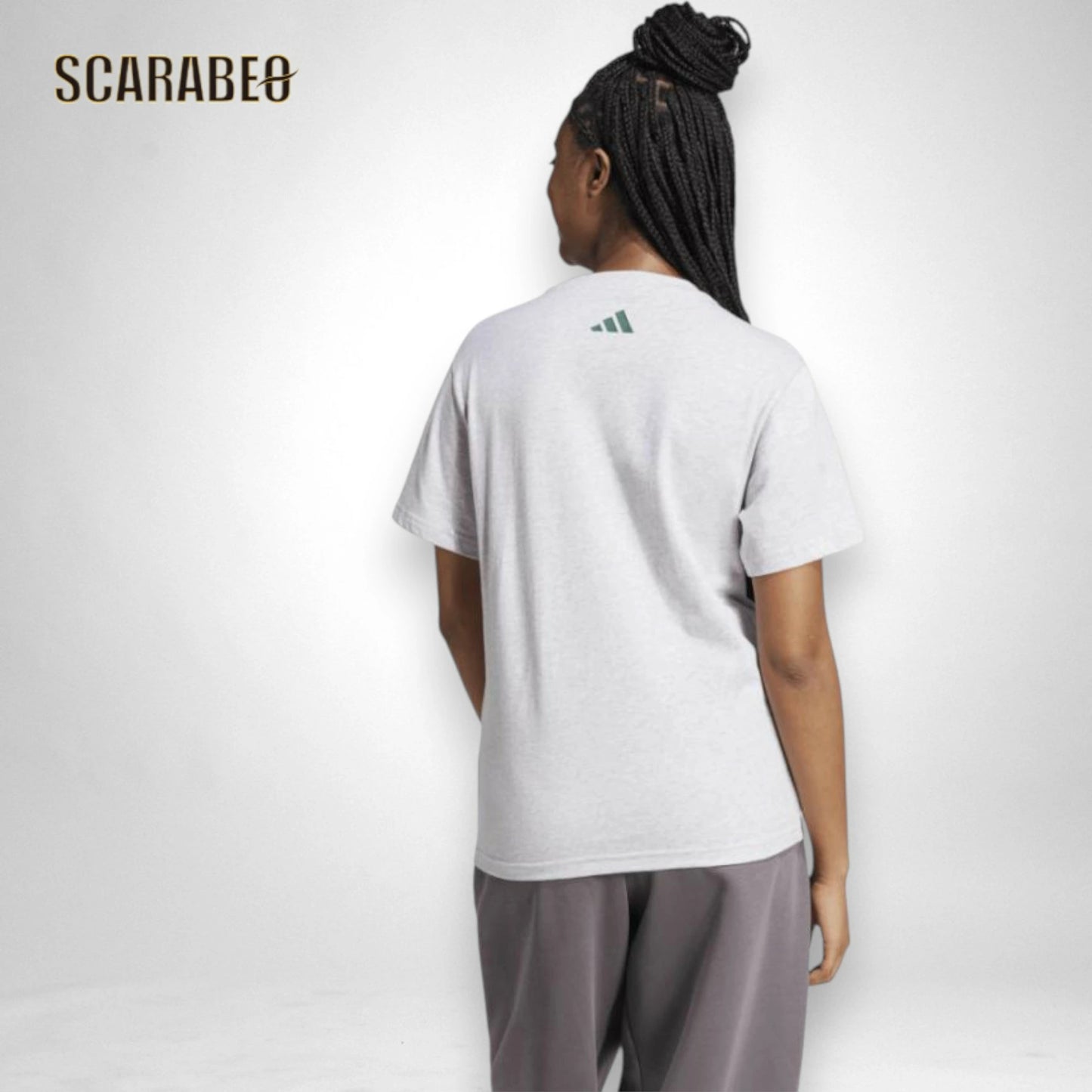 adidas アディダス レディース 半袖 Tシャツ Tech Illustrate Graphic コットンTシャツ トップス 女性用 スポーツ カジュアル JJ4043 JN9125 ピンク kqk40