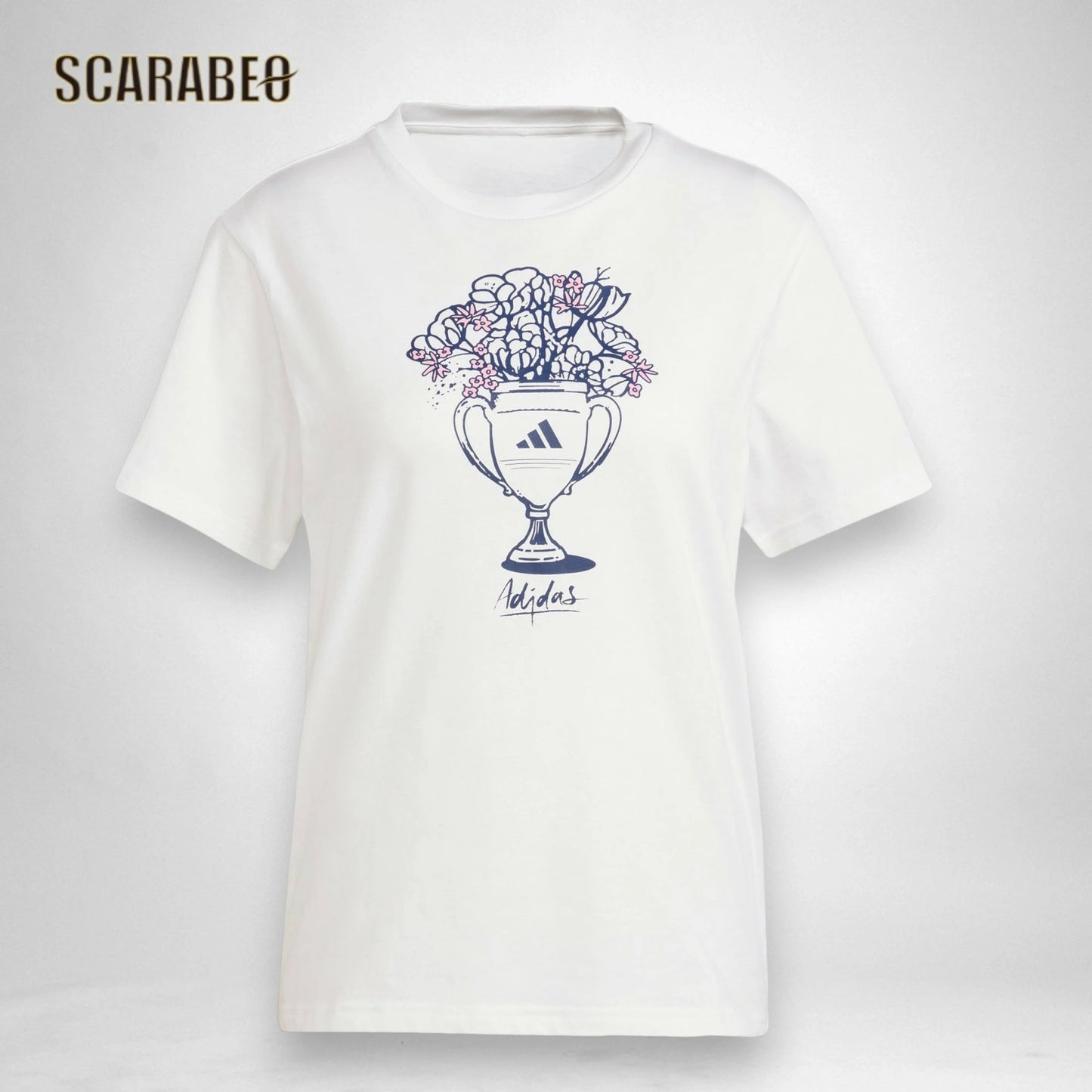 adidas アディダス レディース 半袖 Tシャツ Tech Illustrate Graphic コットンTシャツ 女性用 トップス カジュアル スポーツ JJ9126 JN9127 ホワイト グローブルー kqk42