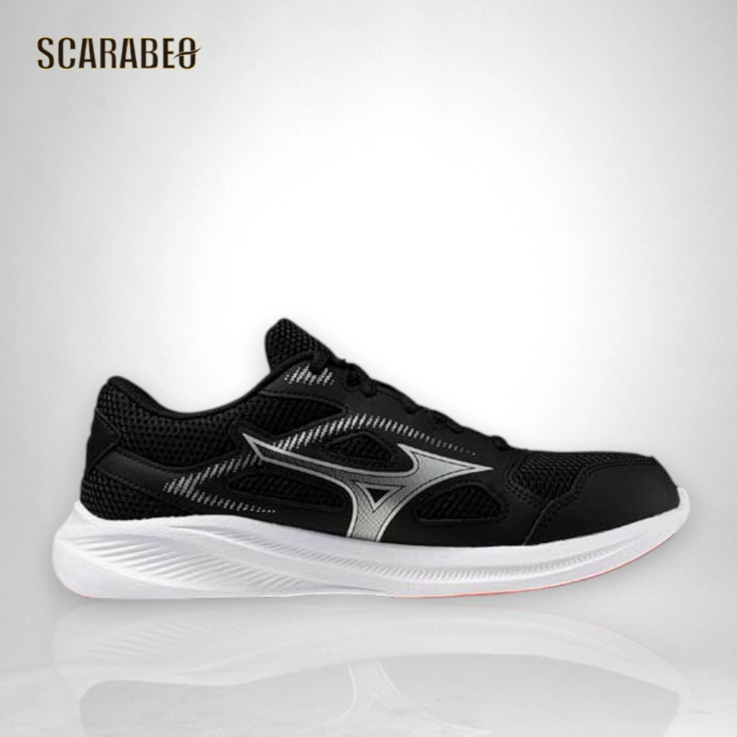 ミズノ ランニングシューズ マキシマイザー27 ウィメンズ K1GA2501 レディース 幅広 3E 軽量 クッション 日常履き ウォーキング ブラック ネイビー k1ga2501