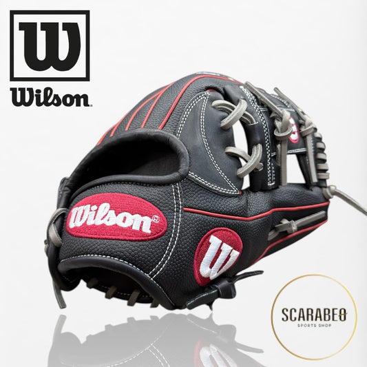 ウィルソン Wilson 軟式グローブ 内野手用 D-MAX DUAL 87型 右投げ用 外崎モデル ブラック×ブラックSS WBW103864 軟式用グラブ USAオリジナル MLB人気 wbw103864